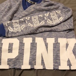 VS Pink Crop Top Sweater